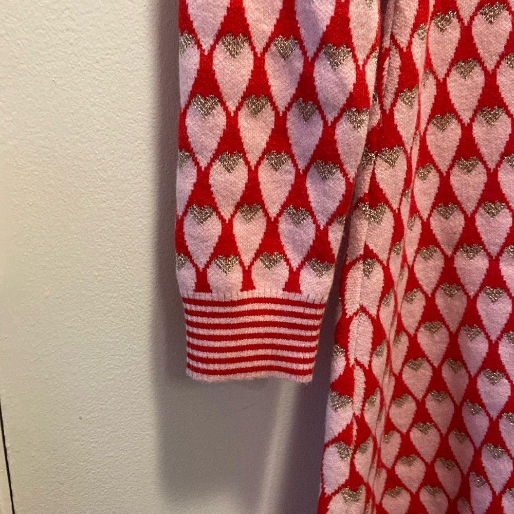 Lili Sidonio Collection Retro- Red and White Long Sleeve Dress - Picture 10 of 10